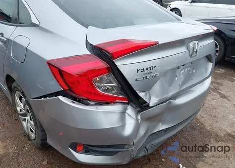 2017 Honda Civic Lx из США, поврежденный, VIN 19XFC2F50HE041862